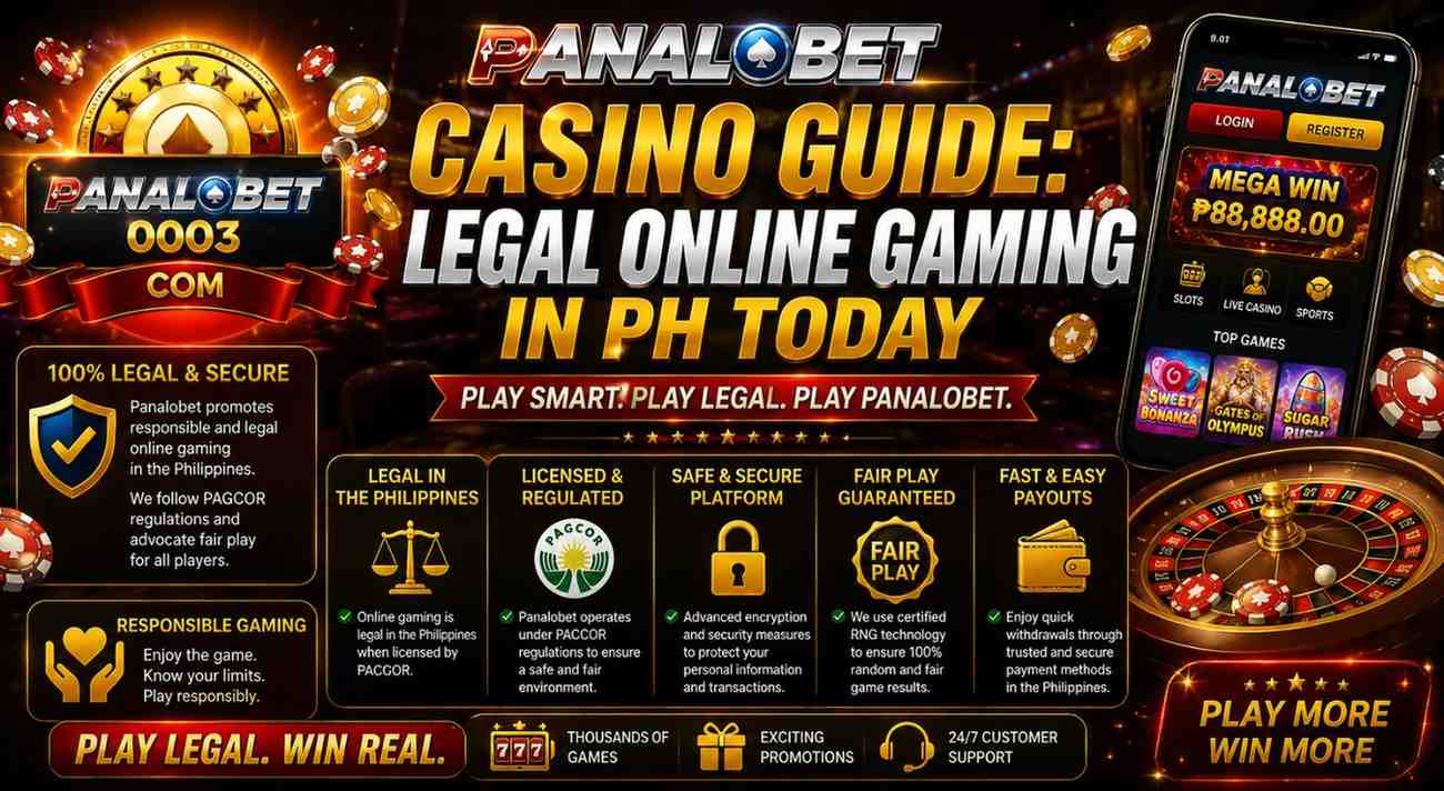 Panalobet Casino Guide: Legal Online Gaming in PH Today