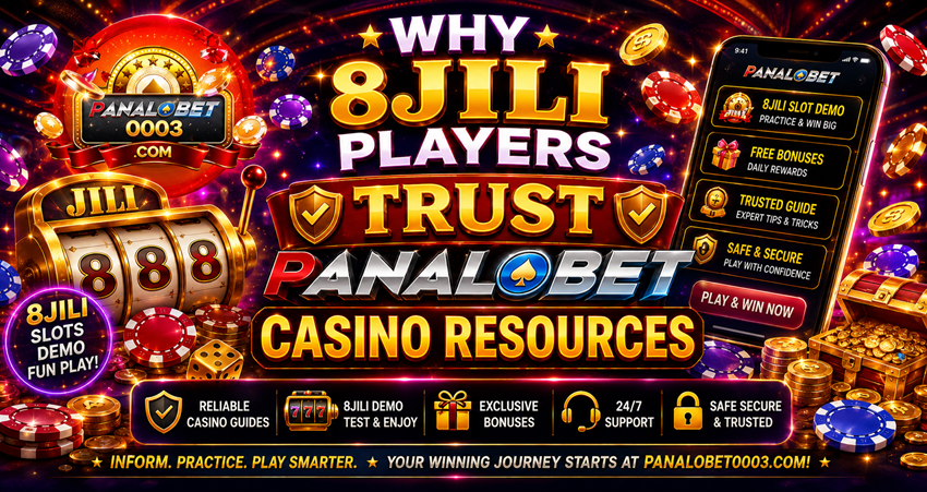Why 8Jili Players Trust Panalobet Casino Resources