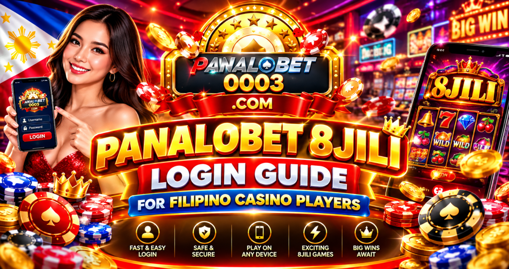 Panalobet 8Jili Login Guide for Filipino Casino Players